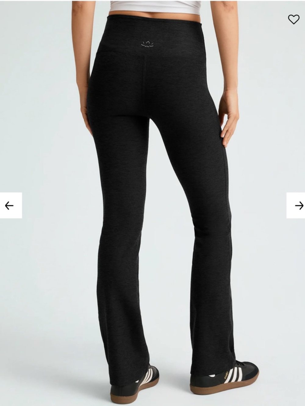 Beyond Yoga Black High-Waisted Bootcut Pants